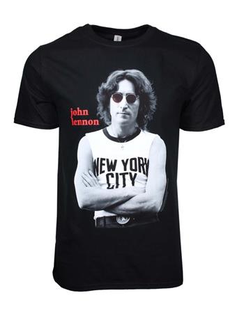 John Lennon John Lennon NYC B&W T-Shirt