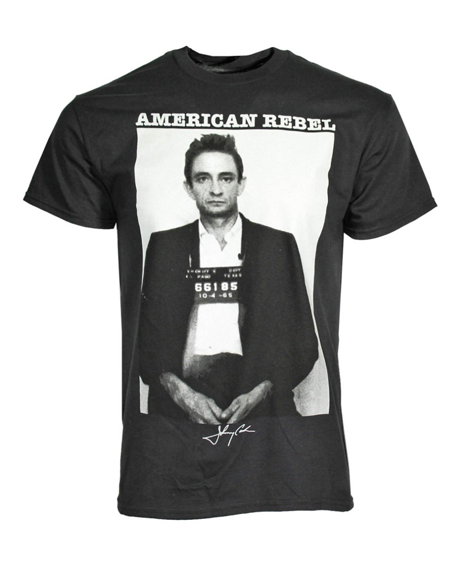 Johnny Cash Mug Shot T-Shirt