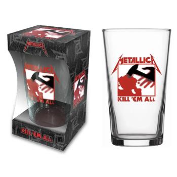 Metallica Kill 'Em All Beer Glass