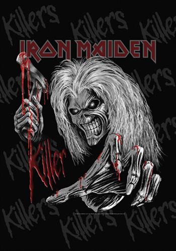 Iron Maiden Killers Grey Flag