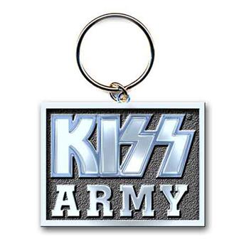 KISS KISS Army Keychain