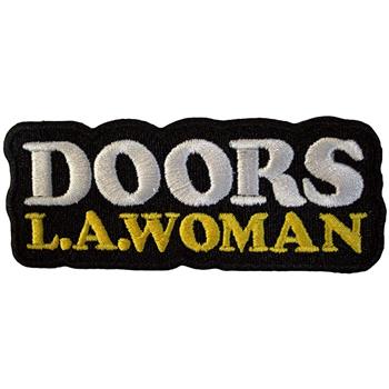 Doors (The) L.A. Woman Text Logo [Black] Patch