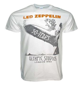 Led Zeppelin Led Zeppelin Blimp 50 Years T-Shirt