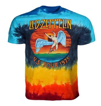 Led Zeppelin Led Zeppelin Icarus 1975 Tie Dye T-Shirt