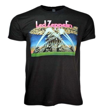 Led Zeppelin Led Zeppelin II Blimp with Searchlights T-Shirt
