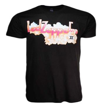 Led Zeppelin Led Zeppelin II Logo With Clouds T-Shirt