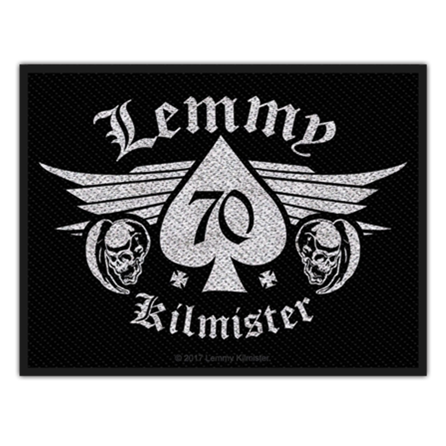 MOTORHEAD LEMMY BORN TO LOSE LIVED TO WIN WOVEN PATCH 