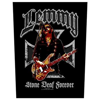 Motorhead Lemmy Stone Deaf Forever Backpatch