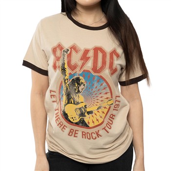 AC/DC Let There Be Rock Tour '77 [Ringer] T-Shirt