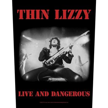 Thin Lizzy Live And Dangerous Backpatch