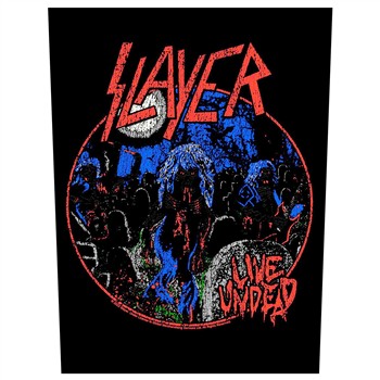 Slayer Live Undead Backpatch