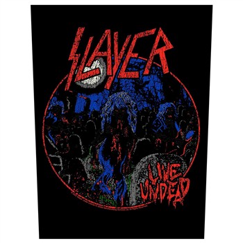 Slayer Live Undead Backpatch