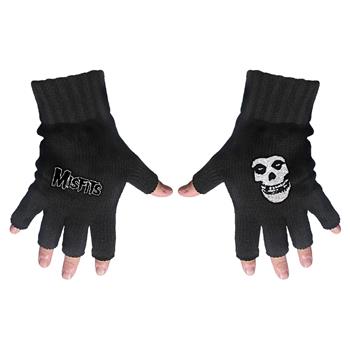 Misfits Logo & Fiend Fingerless Gloves