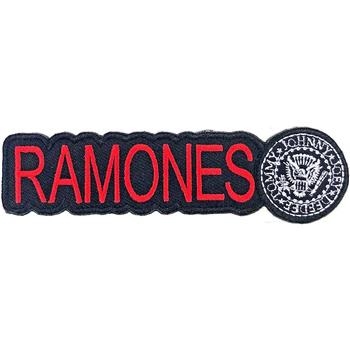 Ramones Logo & Seal Cut Out Patch