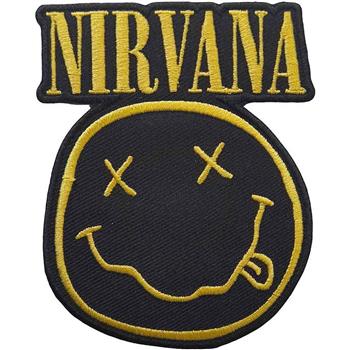 Nirvana Logo & Smiley Cut Out Patch