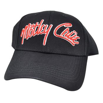 Mötley Crüe Red Logo Baseball Cap