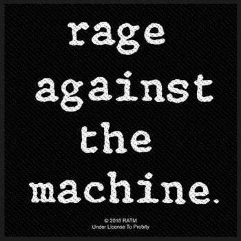 Rage Against The Machine Logo Patch