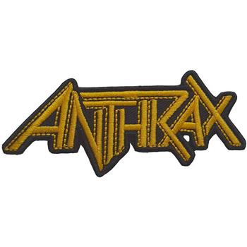 Anthrax Logo Cut Out Patch