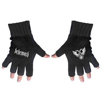 Behemoth Logo Fingerless Gloves