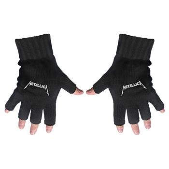 Metallica Logo Fingerless Gloves