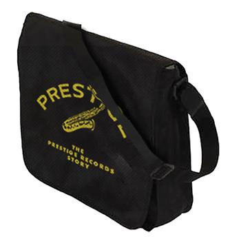 Prestige Records Logo Flap Top Messenger Bag