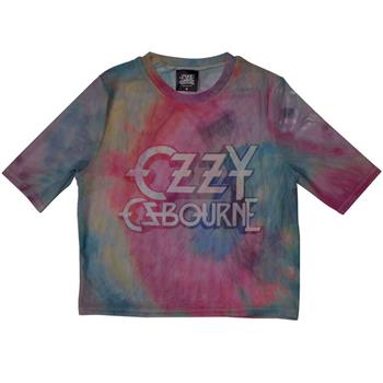 Ozzy Osbourne Logo Mesh Crop Top