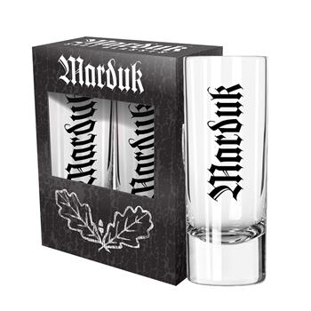 MARDUK boxed beer glass New 
