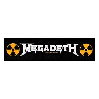 Megadeth Logo Super Strip Patch