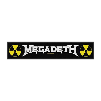 Megadeth Logo Super Strip Patch