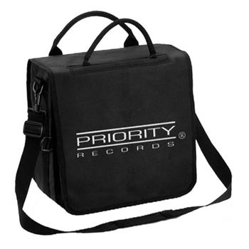 Priority Records Logo Vinyl Backpack