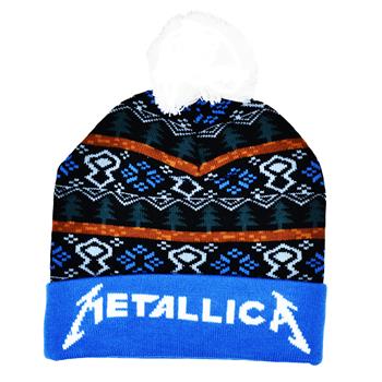 Metallica Logo (Winter Pom) Beanie