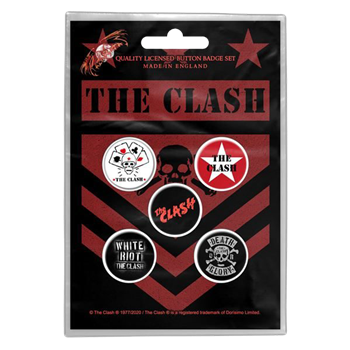 Clash (The) London Calling Button Pin Set
