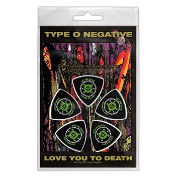Type O Negative Love You To Death Tri-Tip Guitar Pick Set