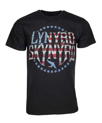 Lynyrd Skynyrd Lynyrd Skynyrd Stripes and Stars Logo T-Shirt