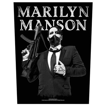 Marilyn Manson Machine Gun Backpatch