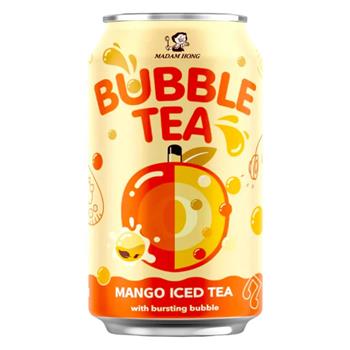  Madam Hong Lady Boba Mango Iced Tea Bubble Tea - 315ml