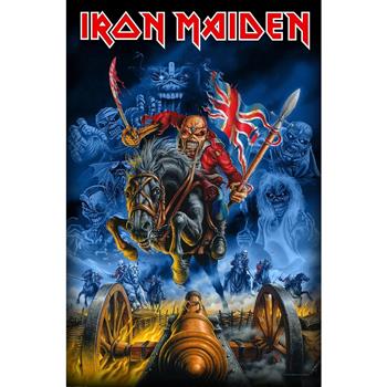 Iron Maiden Maiden England Premium Flag