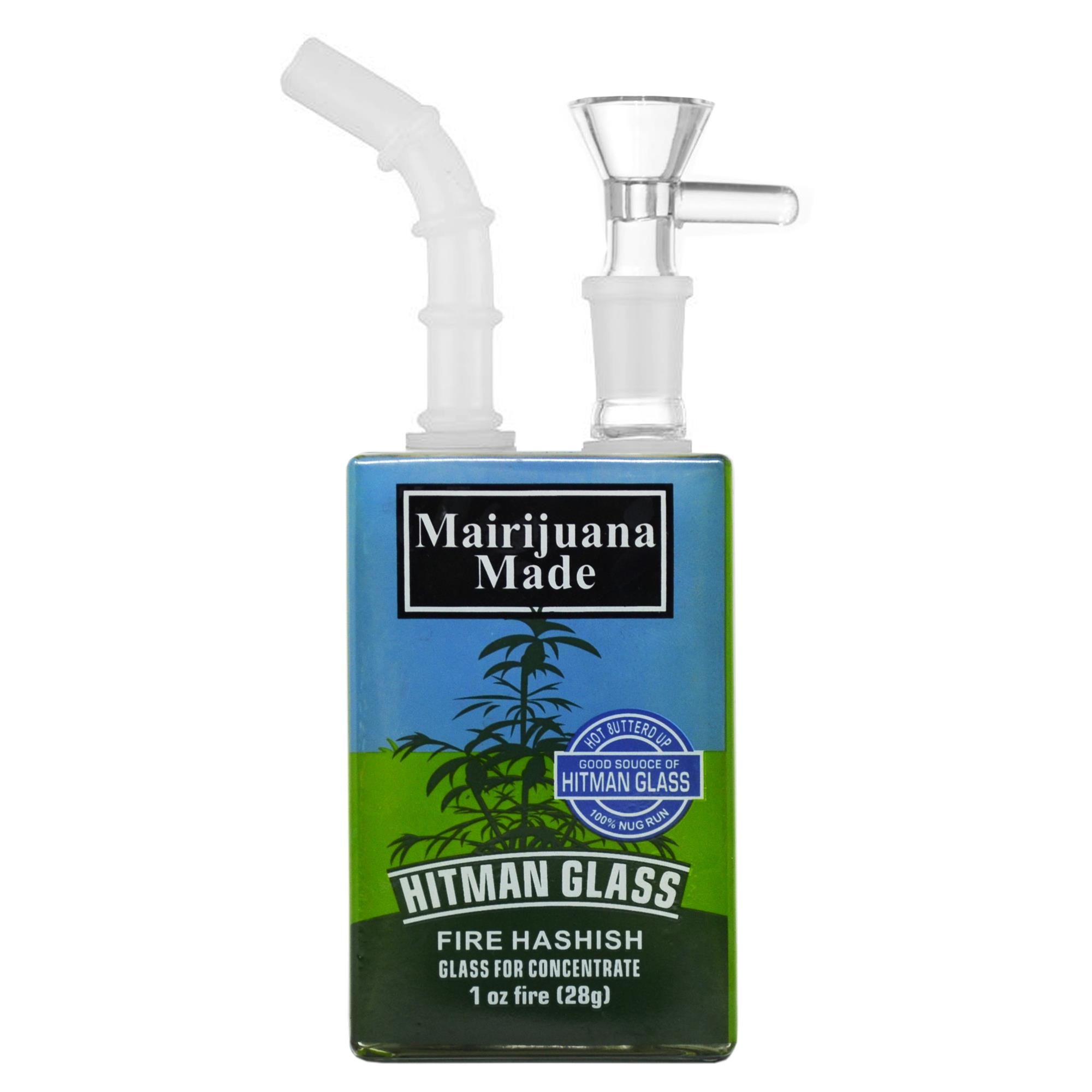 Marijuana Made Hitman Juice Box Glass Bong Bongs GoSensi