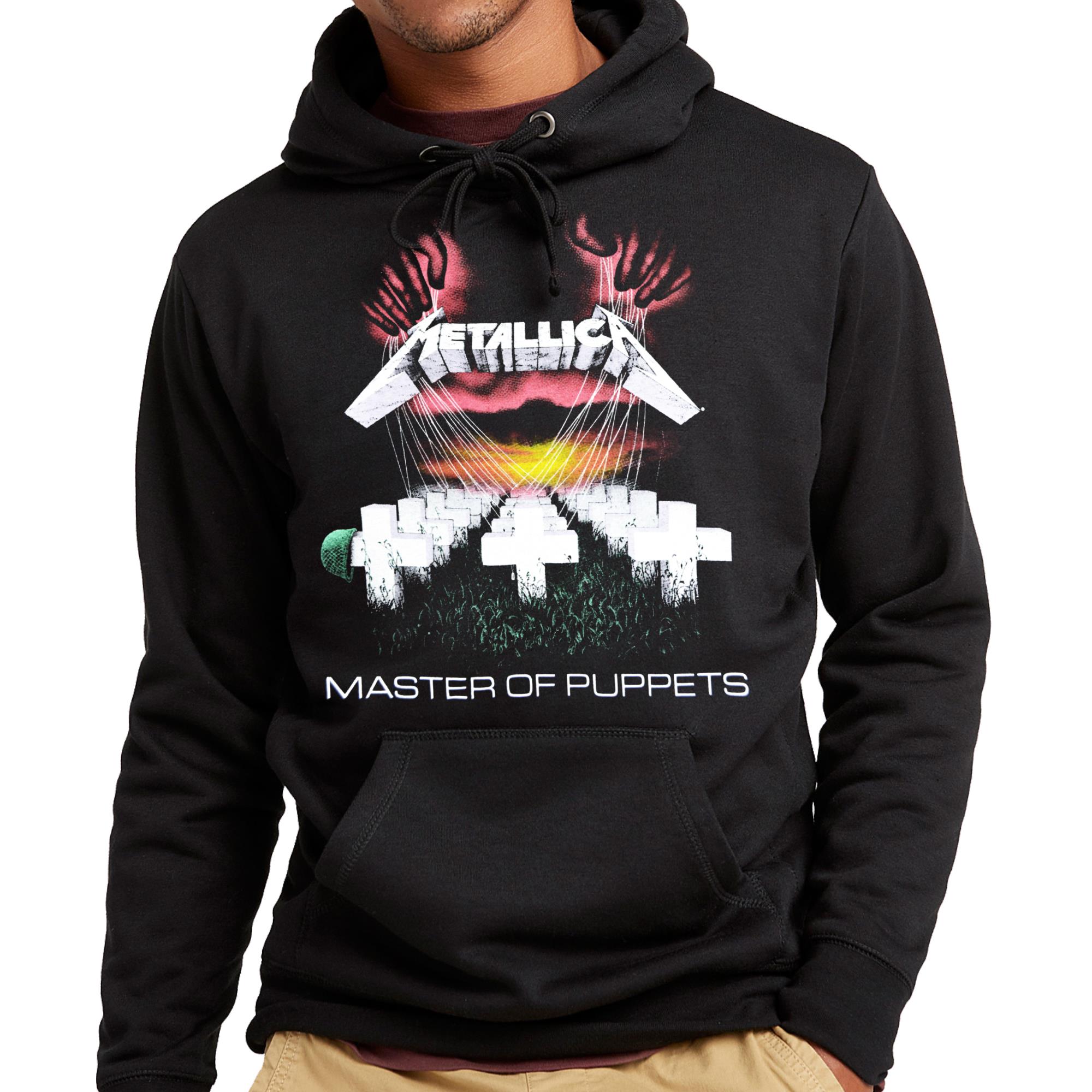 Master of Puppets Created Out of The Words Master of Puppets Boy's Hooded Sweatshirt