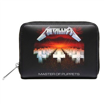 Metallica Master Of Puppets Women's Bi-Fold Zipped Wallet