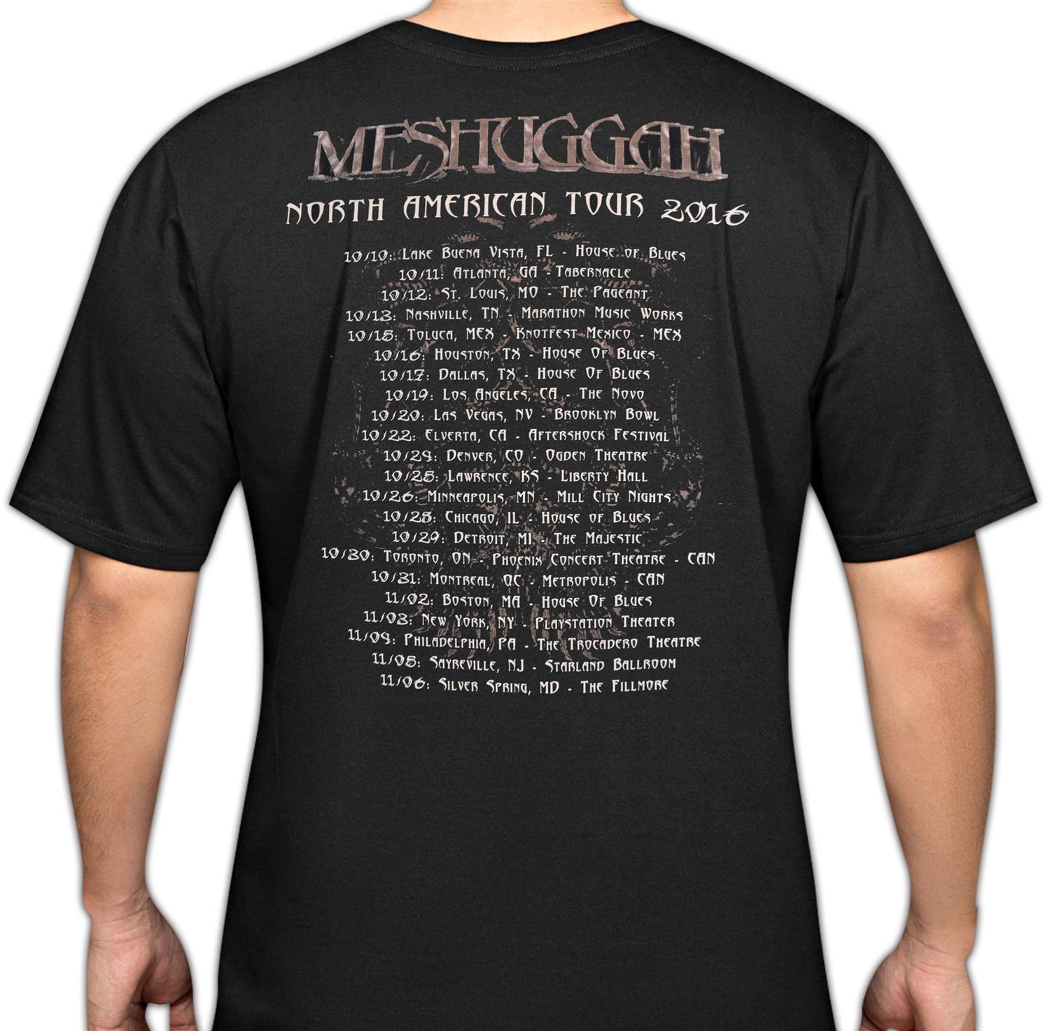 Tentacle Head 2016 Tour T-Shirt
