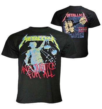 Metallica Metallica Justice Neon T-Shirt