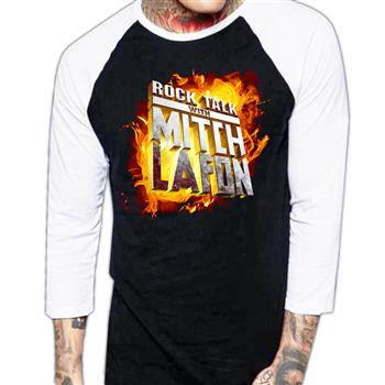 Rock Talk Mitch Lafon Logo Raglan Shirt
