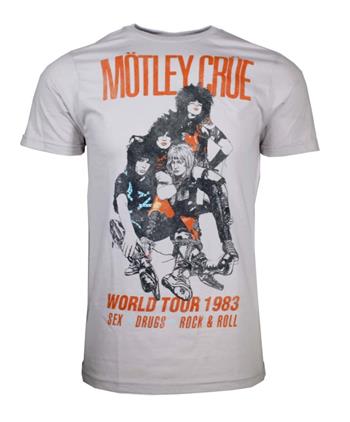 Motley Crue Motley Crue Vintage-Inspired World Tour 1983 T-Shirt