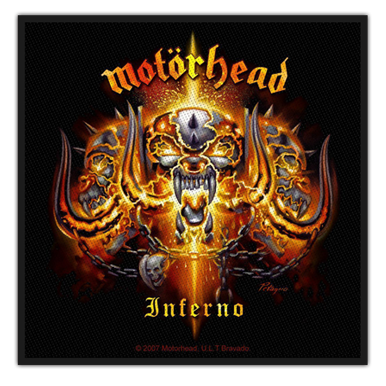 Motorhead Inferno Patch Swag | Loudtrax