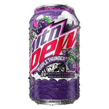  Mountain Dew - Purple Thunder - 355ml
