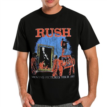 Rush Moving Pictures 1981 Tour T-Shirt