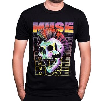 Muse Mowhawk Skull T-Shirt