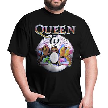 Queen Multi Colour Crest T-Shirt