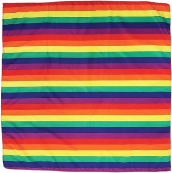 Generic Multicolor Striped Bandana